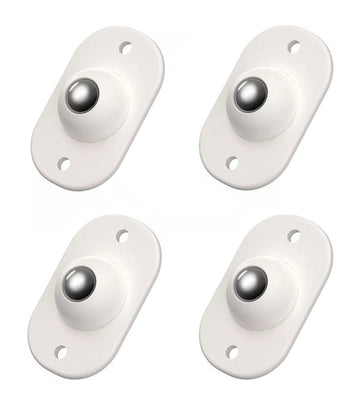 360° Self-Adhesive Caster Wheels – Universal Furniture & Storage Box Rollers